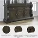 Maylee Dark Brown Buffet