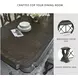 Maylee Dark Brown Extendable Dining Table