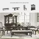 Maylee Dark Brown Extendable Dining Table