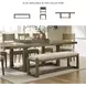 Cabalynn Oatmeal 63" Dining Bench
