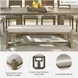 Cabalynn Oatmeal 63" Dining Bench