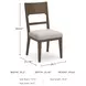 Cabalynn Oatmeal Dining Chair Set of 2