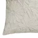 Tabitha Cream Square Embroidered Pillow