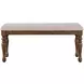 Joanna Brown 44" Upholstered Bench
