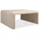 Bridge The Gap Oatmeal Upholstered Rectangular Cocktail Table
