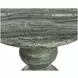 Emilio Sage 34" Round Concrete Top Outdoor Bistro Table