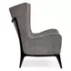 Whats New Pussycat Gray Upholstered Accent Chair