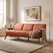 Damala Orange 73" Sofa