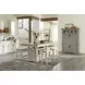 Americana Modern Cotton 26" Counter Height Stool