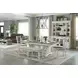 Americana Modern Cotton Spindle Back Dining Chair Set of 2