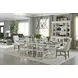 Americana Modern Cotton Spindle Back Dining Chair Set of 2