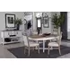 Americana Modern Cotton Upholstered Dining Chair Set of 2