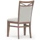 Americana Modern Cotton Upholstered Dining Chair Set of 2