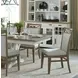 Americana Modern Cotton Upholstered Dining Chair Set of 2