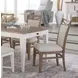 Americana Modern Cotton Upholstered Dining Chair Set of 2