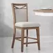 Americana Modern Cotton Upholstered Counter Height Chair Set of 2