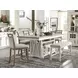 Americana Modern Cotton Upholstered Counter Height Chair Set of 2