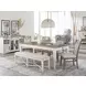 Americana Modern Cotton 60" Rectangular Extendable Dining Table