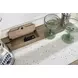 Americana Modern Cotton 66" Quartz Insert Buffet