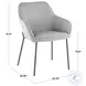 Daniella Grey Dining Chair Set Of 2