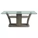 Simms Gray 72" Rectangular Dining Table
