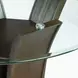 Simms Gray 54" Round Counter Height Dining Table