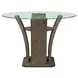Simms Gray 54" Round Counter Height Dining Table