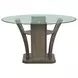 Simms Gray 54" Round Dining Table