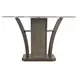 Simms Gray 54" Round Dining Table