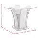 Simms Gray 54" Round Counter Height Dining Table