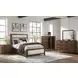 Marlow Sable and White Upholstered Storage Panel Bedroom Set