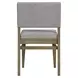 Flex Sandbar Oak and Gray Upholstered Side Chair Set of 2