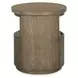 Bosley Lt. Brown Porpoise Round End Table