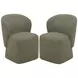 Bongo Quartermaster Sage Dining Chair Set of 2