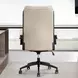 DC-370 Antique Linen Leather Desk Chair