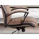DC-370 Smooth Latte Leather Desk Chair