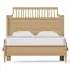 Pure Maple Natural Queen Garden Panel Bed