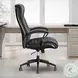 Dunwell Smooth Black Leather Desk Chair