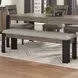 Cedar Fork Neutral Dining Bench