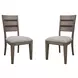 Cedar Fork Neutral Side Chair Set Of 2
