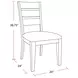 Cedar Fork Neutral Side Chair Set Of 2