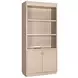 Marlowe Polished Limestone Leather Executive Home Office Set
