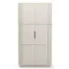 Love Matte Pearl 2 Door Bar Cabinet with LED