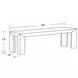 Crossings Amber Dining Bench