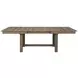 Harrisburg Walnut Brown Extendable Rectangular Dining Room Set