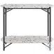 Tuxedo Black And White Console Table