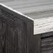 Plum Creek Ravenwood Black and White 4 Door Marble Top Sideboard