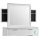 Xena White 6 Drawer Dresser And Mirror With LED Light