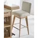 Escape Neutral Swivel Bar Stool