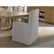 Escape Neutral Performance Fabric Upholstered Dining Chair